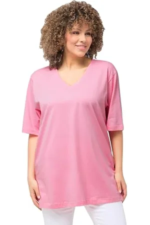 Ulla Popken Damska koszulka Basic-V T, , 46-48