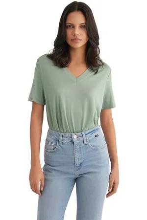 Mavi Damska koszulka Lux Touch Tee z motywem , L, , L