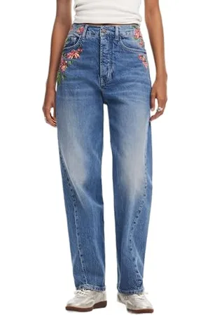 Desigual Denim_Carina, 5053 Denim Medium Wash, 40, , 40