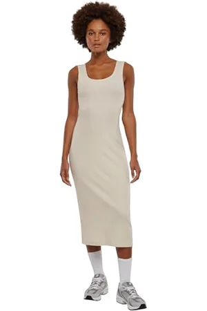 Urban classics Damska sukienka Rib Top Dress, , XL