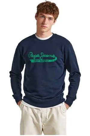 Pepe Jeans Męska bluza Roi, niebieska (Dulwich Blue), XS, , XS