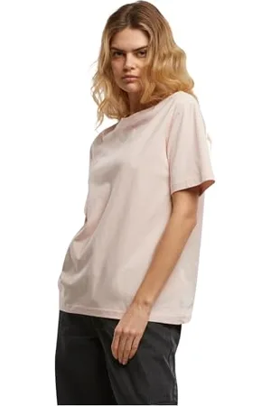 Build Your Brand Damska koszulka damska Everyday Tee, luźny t-shirt dla kobiet o wyglądzie oversize, bawełna, rozmiary XS - 5XL, , XL