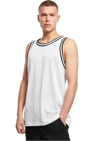 Build Your Brand Męski tank top z siateczki, , L