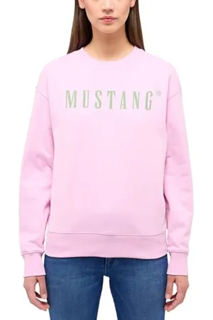 Mustang Damska bluza z długim rękawem, 100% bawełna, , XXL