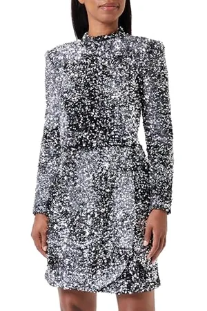 HUGO BOSS Sukienka damska C_dailettes czarna 1, 12, Czarny 1, 38