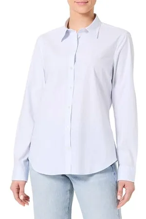 GANT SLIM STRIPED POPLIN SHIRT, , 36