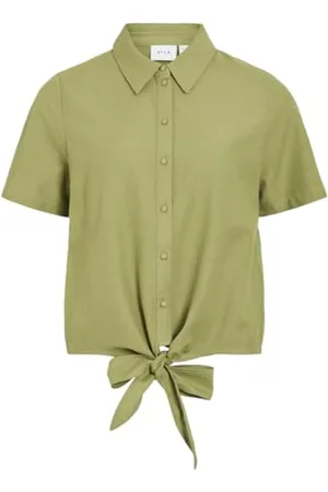 VILA Viprisilla S/S koszulka z węzłem/1, , 38