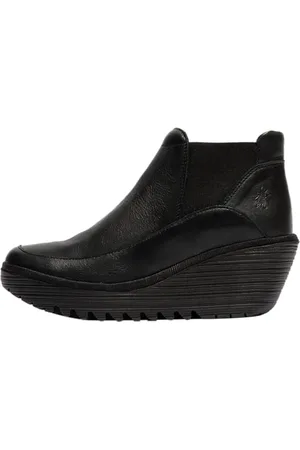 Fly London Damskie botki YOFI507FLY, czarne, 39 EU, , 36 EU