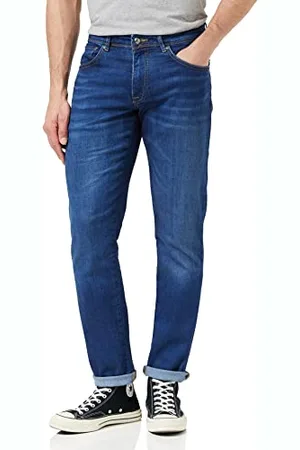 Hackett Hackett limited Męskie spodnie Vintage Wash Denim R Casual Pants, , 36W Regularne