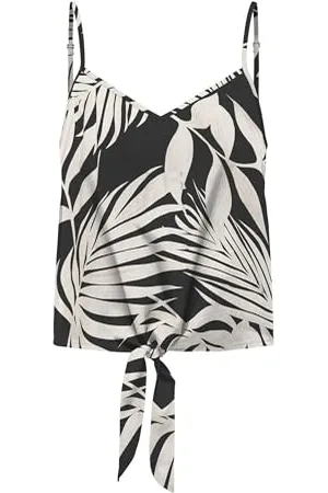 ONLY Onlnova Life Vis Knot Singlet AOP, , S