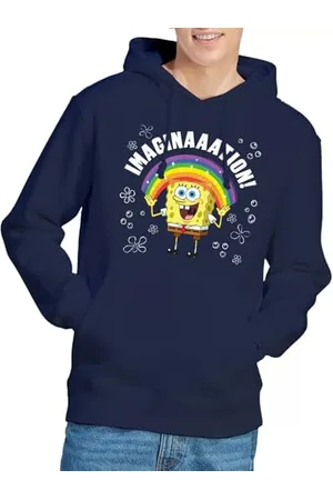 Spongebob Spongebob Bluza z kapturem unisex Imagination, granatowa, L, , L