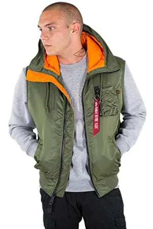 Alpha Industries Kamizelka z kapturem MA-1 Kamizelka dla mężczyzn Sage-Green