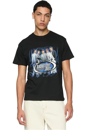 Merchcode T-shirt unisex Backstreet Boys Throwback Oval Tee, Regular Fit, bawełna 100%, XS, , XS
