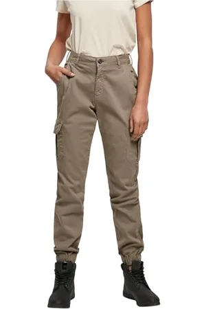 Urban classics Damskie spodnie cargo z wysokim stanem Spodnie Kobiety , , 31