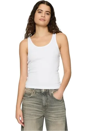 Urban classics Damski top damski Organic Basic Rib Top 2-pak M, , M