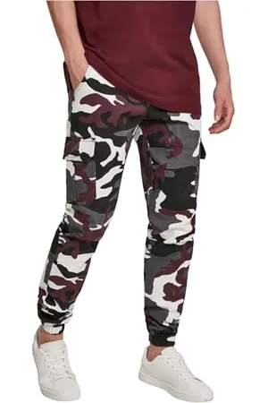 Urban classics Męskie spodnie Camo Cargo do biegania 2.0, , 32