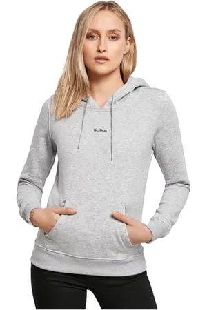 miss tee Damska bluza z kapturem Girl Gang Hoody, luźna bluza z kapturem z nadrukiem na plecach, regularny krój, rozmiary XS - 5XL, , XL