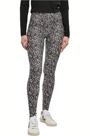 Urban classics Damskie damskie miękkie legginsy AOP spodnie do jogi, , 5XL