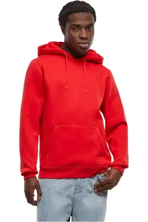 Build Your Brand Męska bluza z kapturem Heavy Hoody dla mężczyzn, jednokolorowa z kieszenią typu kangur i ściągaczami, rozmiar od XS do 5XL, dostępna w wielu kolorach, , 3XL