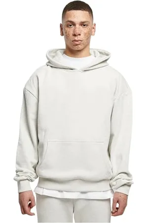 Urban classics Bluza męska Ultra Heavy Hoody, jasnoszary, 4XL