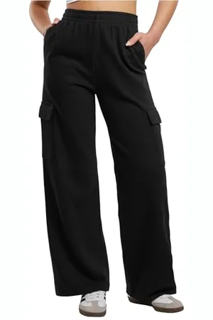Urban classics Damskie spodnie sportowe Baggy Light Terry Sweat Pants, luźne spodnie treningowe dla kobiet, luźny krój, , L