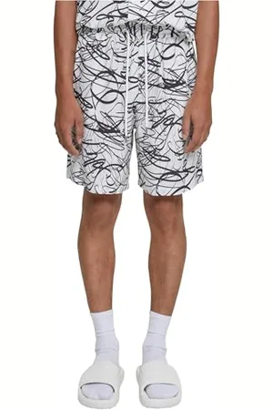 Urban classics Męskie szorty Viscose AOP Resort Shorts, krótkie spodnie dla mężczyzn z kwiatowym wzorem, rozmiary S - 5XL, , 5XL
