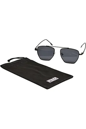 Urban classics Denver okulary przeciwsłoneczne unisex z etui do przechowywania, delikatny metalowy stelaż, ochrona UV 400, dostępne w 2 różnych kolorach, jeden rozmiar, , jeden rozmiar