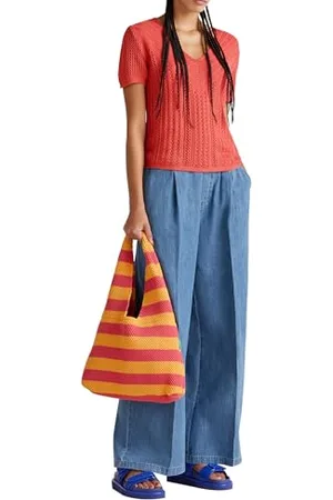 Benetton Koszulka z dekoltem w serek M/M, , M