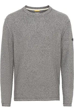 Camel Active Męski 409545/1K30 sweter, Shadow Grey, XL, , XL