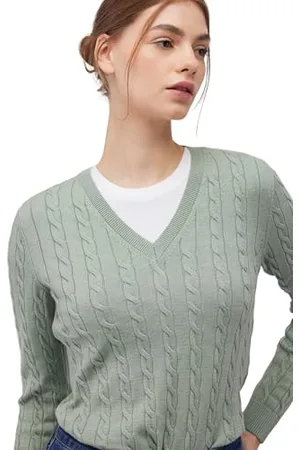 Mavi Damski sweter z dekoltem w serek, , XS, , XS