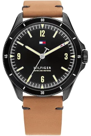 Tommy Hilfiger Męski analogowy zegarek kwarcowy z bransoletką ze stali nierdzewnej, , pasek
