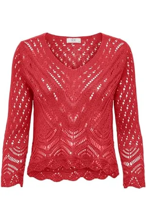 JDY New Sun 3/4 Cropped Sweter KNT Noos, , L