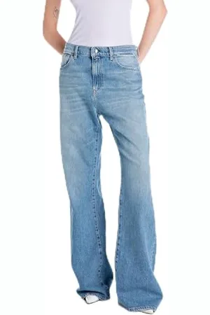 Replay Damskie dżinsy Flare Fit Becka oryginalna kolekcja, , 33W / 32L