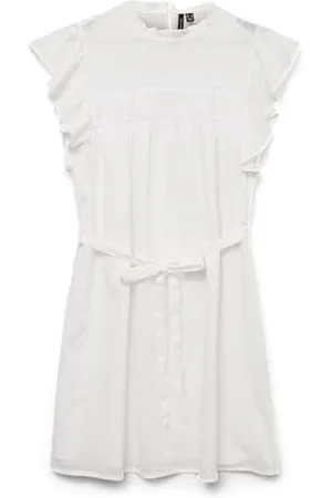 VERO MODA Vmtrine Sl Short Lace Dress WVN Ga Noos, , M