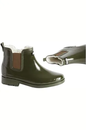 Aigle Eagle Carville Fur 2, damskie buty przeciwdeszczowe, zielony, 37 EU