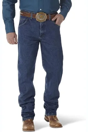 Wrangler Męskie dżinsy kowbojskie o luźnym kroju, 30W / 34L