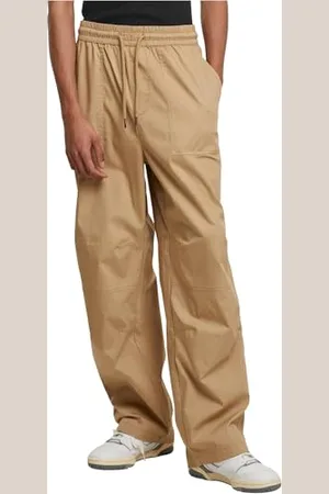 Urban classics Męskie spodnie sportowe Loose Fit Pants with Darts, luźne męskie spodnie treningowe ze ściągaczem, rozmiary S - 5XL, , XL