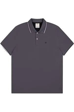 Champion Męskie Legacy - Polo z logo na klatce piersiowej, fioletowe (VS517), L, , L