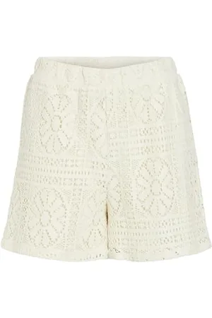 VILA Damskie szorty Vimerinda Crochet Hw, , M