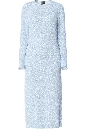 Pieces® Pcflora Ls Midi Dress Noos Bc, , M