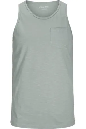 JACK & JONES Jjjake Tampa Pocket Slub Tank top, , XS