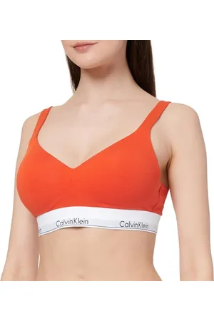 Calvin Klein Damski biustonosz podnoszący, czerwony, L, , 58