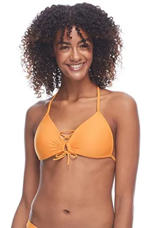 Body Glove Damskie smoothies Baby Love Solid Molded Cup Push Up Trójkąt bikini Top Strój kąpielowy, , S