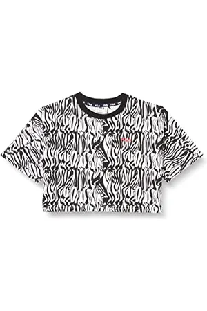 Fila Dziewczęca koszulka Brugy AOP Wide Cropped Tee, , 170-176