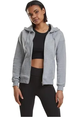 Urban classics Damska kurtka damska Classic Zip Hoody, damska kurtka basic, bluza z kapturem dostępna w 5 wariantach kolorystycznych, rozmiary XS - 5XL, , M