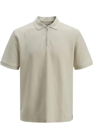 JACK & JONES Jjeaustin Zip Polo Ss Sn, , XS