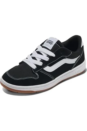 Vans Damskie buty sportowe Ryland Ls, zamsz/płótno czarne/białe, 36 EU, , 34.5 EU
