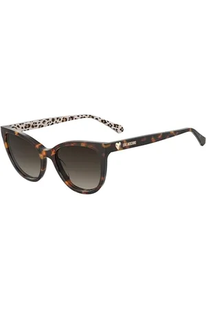 Moschino LOVE MOL072/S Okulary Słoneczne H7P PATTERN HAVANA 54/18/140 Kobieta
