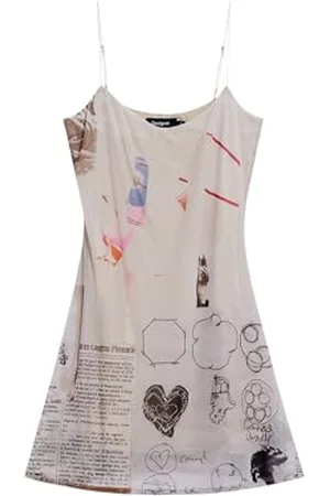 Desigual Vest_Light Collage_LACROI, 6008 Beżowy, L, , L