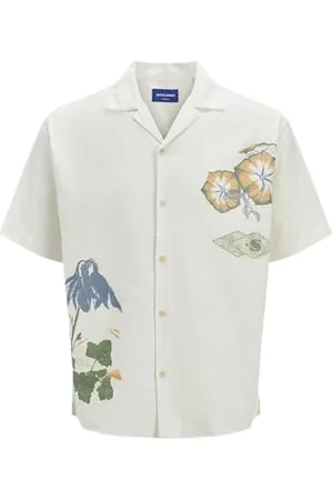 JACK & JONES Jorluke Retiro Aop koszulka męska Ss Se25, , S